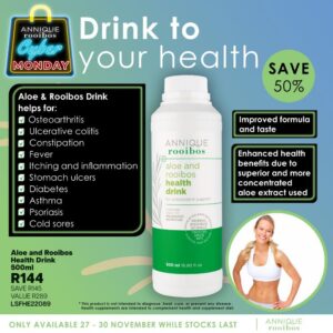 Aloe & Rooibos Health Drink 500ml